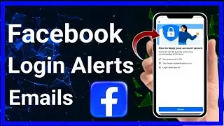 How To Turn On Facebook Login Alerts Emails Notifications (Step-By-Step) | Stark Nace Guide