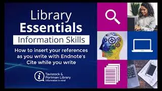 Endnote part 3 - How to insert your references as you write with Endnote's Cite while you write