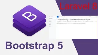 Laravel 8 Bootstrap 5 Admin Dashboard Simple Template