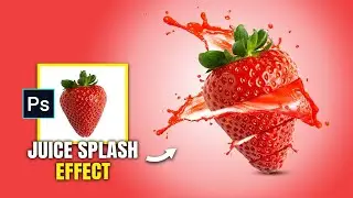 Fruit Water Splash Effect in Photoshop | BSM pictures | Photoshop Tutorial - YouTube