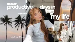 VLOG: days in my life ⭐️ photoshoot with friends, realistic days at home, + moving???