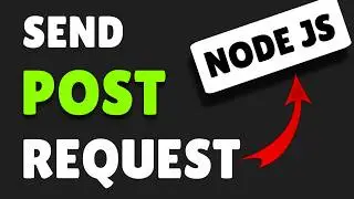 How to Make Post Request in Node Js using Axios app.post method | how to make post request in nodejs