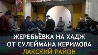 ЖЕРЕБЬЁВКА НА ХАДЖ ОТ СУЛЕЙМАНА КЕРИМОВА. ЛАКСКИЙ РАЙОН