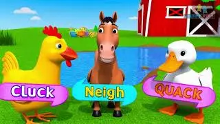 The Farm Animal Sound Song for Kids | Fun and Educational Animal Sounds on the Farm!