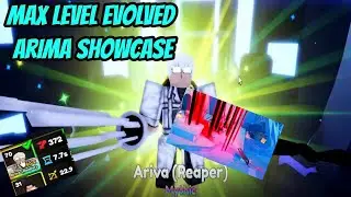 Max Level Evolved Arima Showcase !!! - Insane Damage Dealer unit Anime Adventures