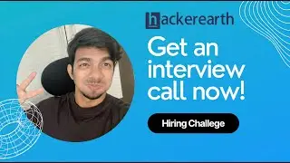 Get interview call through Hackerearth hiring challenge | Easy step (2022)