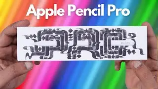 Apple Pencil Pro 🔥 Unboxing | Features | Price & Compatibility