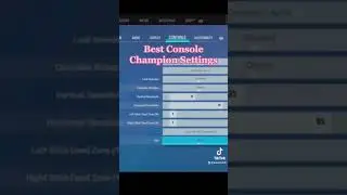 Best Console Champion Settings + No Recoil Sensitivity R6 #bestr6settings #rainbowsixsiege