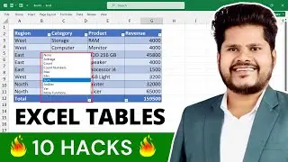 Are You Properly Using Excel Tables? All About Tables in Excel ( 10 Hacks )