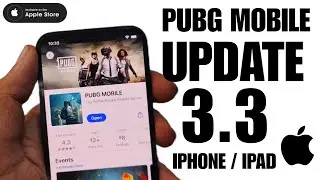 😍HOW TO UPDATE PUBG MOBILE IN IPHONE || PUBG 3.3 UPDATE IPHONE, IPAD IOS