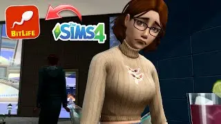 MI CRUSH ME RECHAZA 💔😭 BITLIFE #3 🤍 Los Sims 4 || Belen Simffer