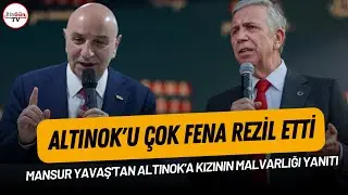 Mansur Yavaştan Turgut Altınoka kızının malvarlığı yanıtı: KIZIM 32 YIL SÜRECEK...