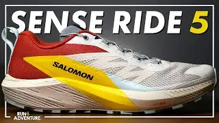 SALOMON SENSE RIDE 5 First Run & First Impressions | Better than the Ultra Glides? Run4Adventure