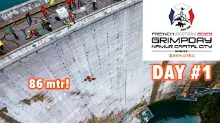 Grimpday 2023 - Day 1 - SUP, Rain, Aquaduct and a BIG Dam!