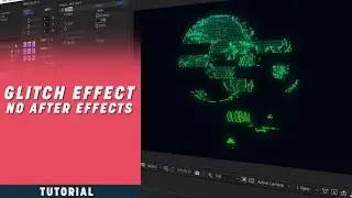 GLITCH EFFECT NO AFTER EFFECTS | TUTORIAL