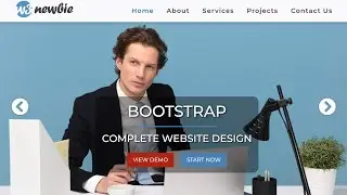 Build A Complete Bootstrap Website with HTML5, CSS3, Bootstrap 4 & VS Code - Bootstrap Design