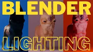 Blender Lighting - 3 Point Lighting for Beginners