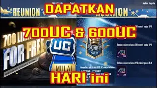 Cuma hari ini dapatkan 600 uc & 700UC dengan Invite3 Teman