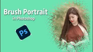 How to create Brush Portrait in Photoshop