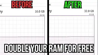 DOUBLE your RAM for COMPLETELY FREE