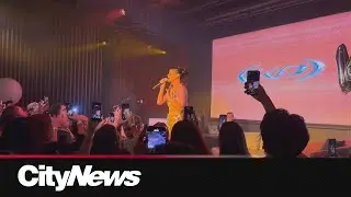 Katy Perry surprises fans in Toronto