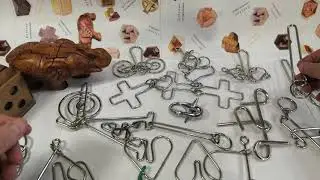 Крест и Кольцо Металлические Головоломки