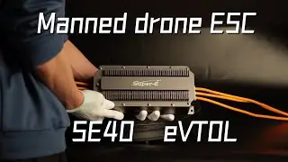 Giant multirotor ESC apply in Manned drone heavy cargo uav #shorts