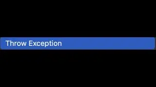 Debugger Basics in Intellij IDEA #11: Throw Exception