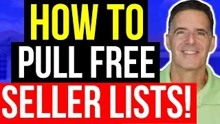 How to Find & Pull FREE Motivated Seller Leads!!