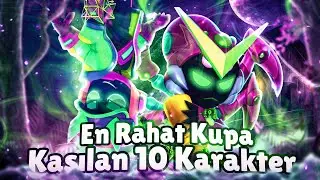 En Rahat Kupa Kasılabilecek 10 Karakter!