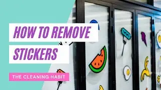 How to Remove Stickers | Cleaning Tips | Removing Sticker Residue | Recycling