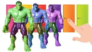 Learning Colors For Kids With Hulk Superheroes | 2D Animation Cartoon For Kids | Video For Boys