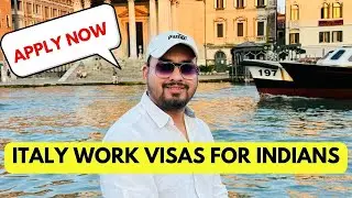 ITALY WORK VISA FOR INDIANS | IN HINDI