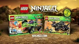 Lego Ninjago 2011 Cole's Tread Assault & Fangpyre Truck Ambush Commercial