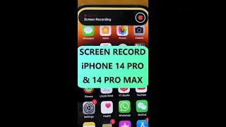 How To Screen Record iPhone 14 Pro & Pro Max