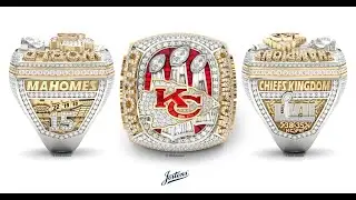 Close Up: The Kansas City Chiefs Super Bowl LVII Ring.