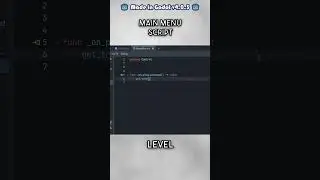 Main Menu Script (Godot Mini-Golf)