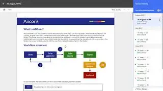 How to make copies of old versions of Google Docs