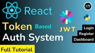 ReactJS JWT Authentication: Full Project - Login, Register, Dashboard, Refresh Token [HINDI]