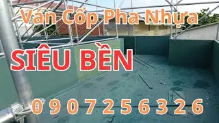 Tấm Coppha Nhựa Chịu Lực  Siêu Bền Siêu Nhẹ - Vật Liệu Xây Dựng 5S