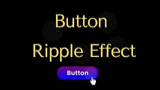 Button Ripple Effect | Ripple Effect Css & Javascript | Ripple Effect On Click