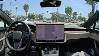 Three Takeovers on Hands Free Tesla FSD 12.4.1 with My Dad