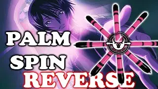 Easy & Epic pen spinning trick! Palm Spin Reverse! #penspinning tutorial