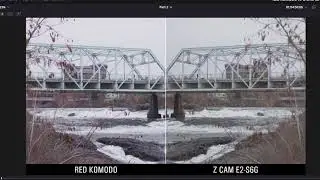 RED KOMODO vs Z CAM E2-S6G Part 3 - Color, global vs rolling shutter, DaVinci Resolve