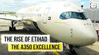 TRIP REPORT | 14 Amazing Hours on Etihad A350! | Chicago to Abu Dhabi | ETIHAD Airways A350