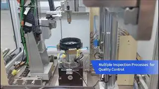 Small BLDC Motor Assembly Line - External Armature and Outslot Stator Manufacturing Process