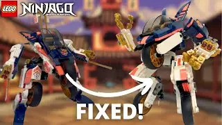 UPGRADING Soras Transforming Mech from Ninjago: Dragons Rising!