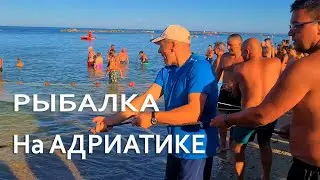 У Нас Тут Такое МОРЕ🌊🐟и Эксклюзив РЫБАЛКА на Адриатике