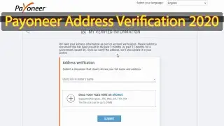 How to verify Payoneer address for Payoneer Mastercard 2021 in Bangla, Payoneer address verification