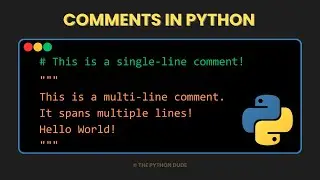 Comments in Python